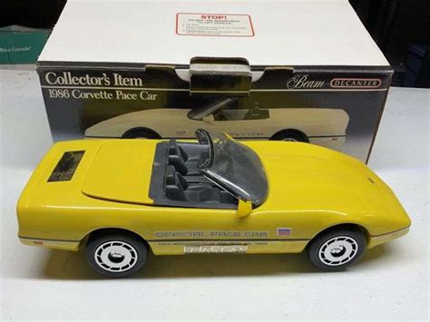 Beam Decanter 1986 Corvette Pace Car Legacy Auction Company