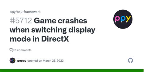 Game Crashes When Switching Display Mode In Directx · Issue 5712 · Ppy