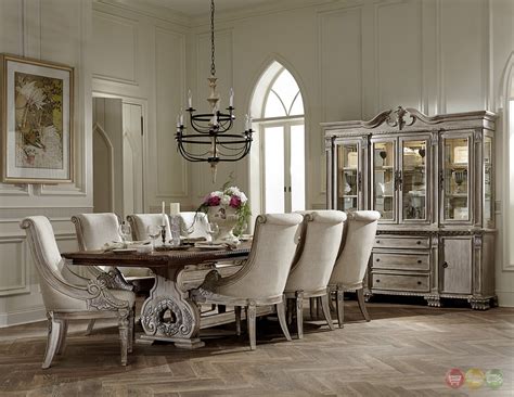 But the dining room also sets the scene for some of your quiet moments: Orleans II White Wash Traditional Formal Dining Room ...