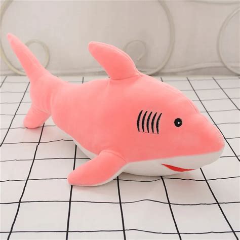 Cute Baby Shark Plush Toys 40cm Length Wedding Doll Small Children