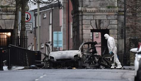 Footage Shows Car Bomb Laid By New Ira Explode Outside Court Metro News