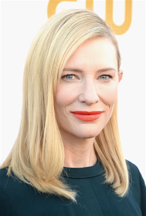 Cate Blanchett Hair And Makeup Critics Choice Awards 2014 Popsugar Beauty