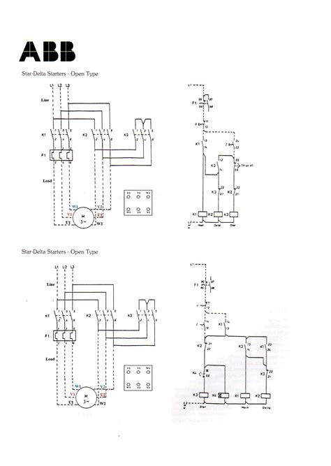 manual star delta starter wiring diagram wiring diagram rangkaian star delta automatis dan