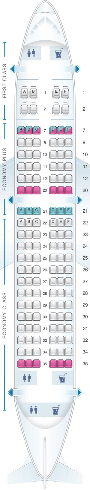 Airbus A319 Seating Chart World Map