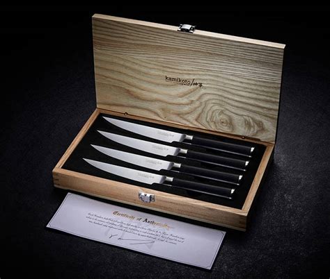 Kamikoto Knives Steak Knives Masters Of Tradition Japanese Steel