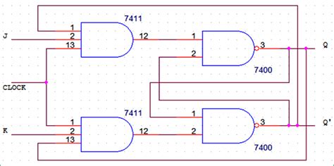 Jk Flip Flop Circuit Diagram Truth Table And Working Explained