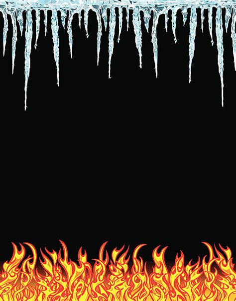 Fire And Ice Illustrations Royalty Free Vector Graphics
