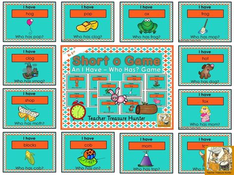 This Game Is A Fun Way To Practice Vowel Sounds Short O Game I Have