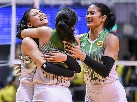 Lady Spikers Slay Tigresses Return To Uaap Finals Banat