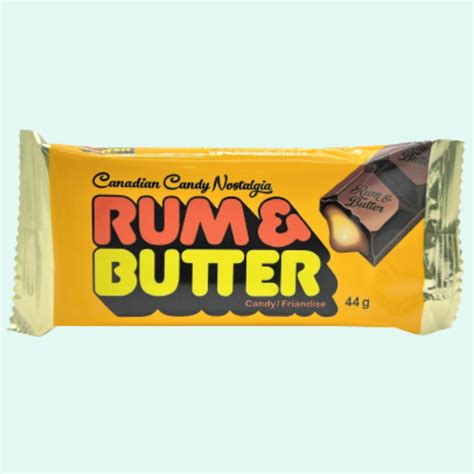 Rum And Butter Candy Bar Candy Paradise