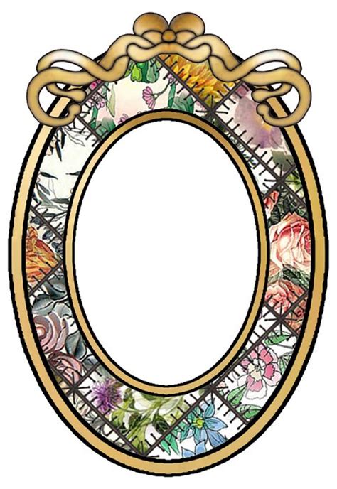 Oval Borders And Frames Drawing Free Image Download