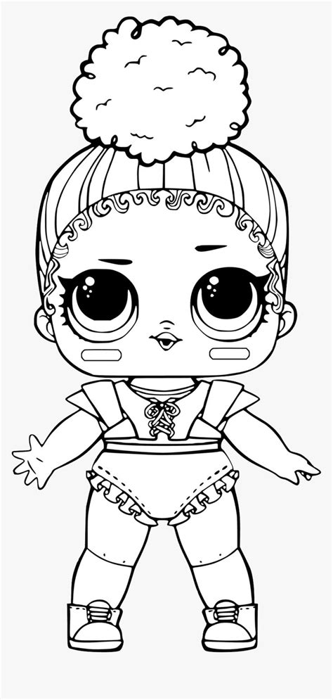 Lol Doll Coloring Pages Queen Bee Reborn Baby To Print Barbie House