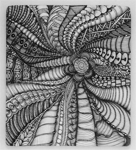 Zentangle With Beads Zentangle Artwork Abstract Artwork Zentangles