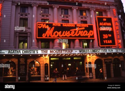 The Mousetrap Stage Play By Agatha Christie At St Martins Theatre