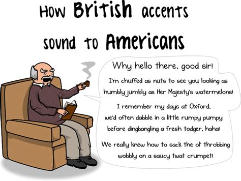 Funny Memes How British Accents Sound To Americans American Accent