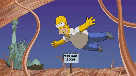 ‘the Simpsons Predicted Donald Trump Running For President In 2024