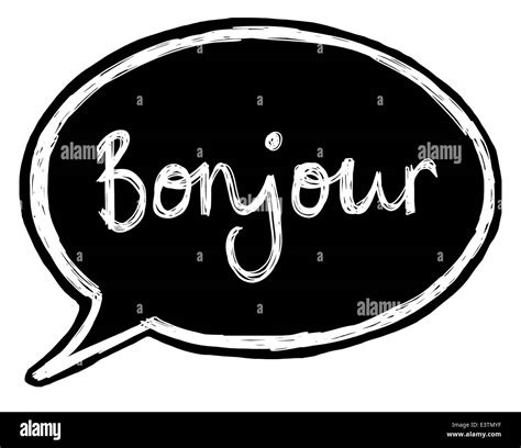 Speech Bubble Black and White Stock Photos & Images - Alamy