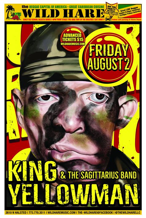 King Yellowman And The Sagittarius Band Wild Hare Music
