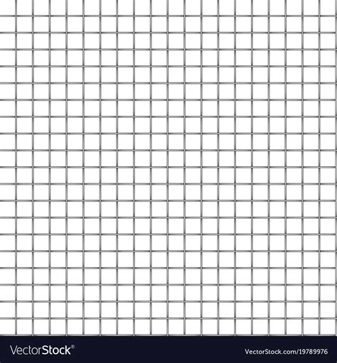 Metal Grid Seamless On White Royalty Free Vector Image