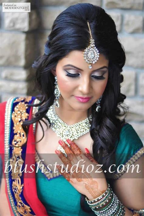 indian bride bollywood glamour wedding hair and makeup bridal hair and makeup