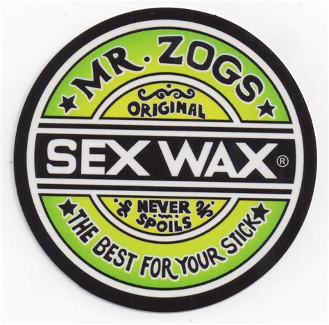 Sex Wax Sticker Fades Encinitas Surfboards