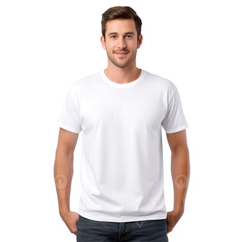 White T Shirt Mockup Cutout Png File Tshirt Shirt T Png Transparent