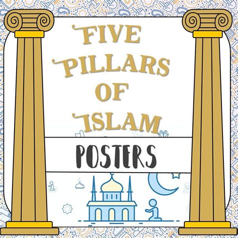 Five Pillars Of Islam Posters Made By Teachers Pillars Of Islam