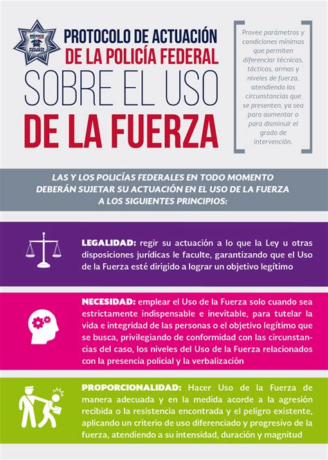 Protocolo De Actuación De La Policía Federal Sobre El Uso De La Fuerza