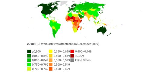 Hdi Human Development Index World Map The Hdi Determines How