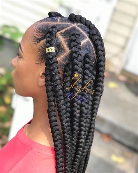 The best advantage of braided hairstyles is that these are low wow, what an impressive hairstyle idea is this? 27.5k Likes, 96 Comments - Africans Braids Designs 👑🔥💗 ...