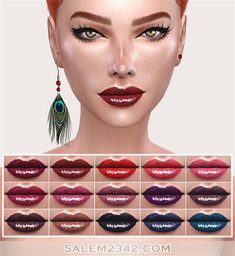 Sims 4 Ccs The Best Lipstick By Salem Accessori