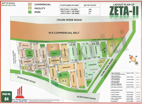 Layout Plan Of Zeta 2 Hd Quality Map Greater Noida Ecotech Industry