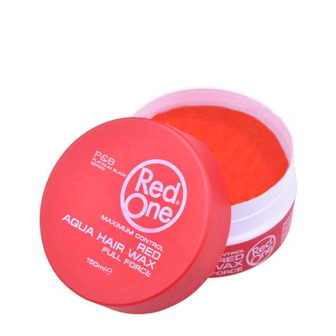 Apply to wet or dry hair, and work through until the desired style is achieved. Red One Aqua Hair Wax Full Force MATTE LOOK 150ml