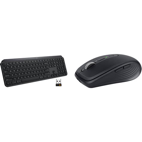 Logitech Wireless Mx Keys Keyboard And Mx Anywhere 3 Mouse Combo