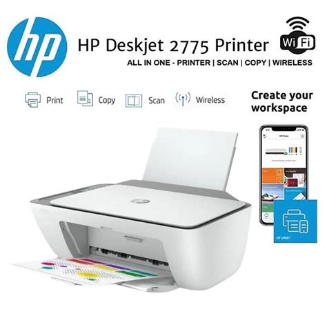 Wireless Hp Printer 2775 Deskjet Advantage All In One Printer — Gitz Office Supplies