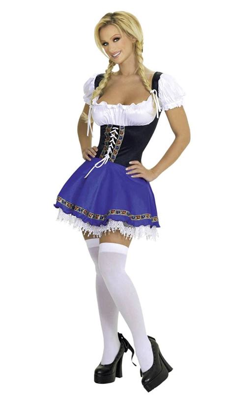 Sexy Roma Serving Wench German Beer Girl Barmaid Swiss Miss Oktoberfest Heidi Ho Ebay