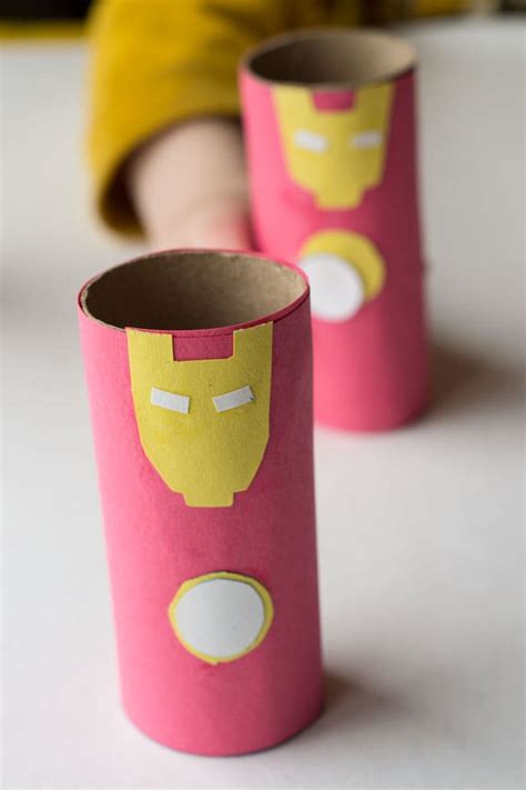 How to make an easy paper iron man hand. 25 Easy Summer Crafts for Kids - SoCal Field Trips