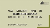 Was studiert man in "Bauingenieurwesen" (Bachelor of Engineering) an ...