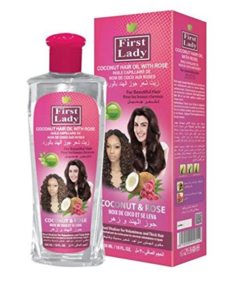 First Lady Coconut Hair Oil With Rose 1st Lady Elysee