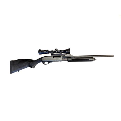 Remington 870 Slug Gun Pump Action 20ga 3 185 Rifled Cantilever