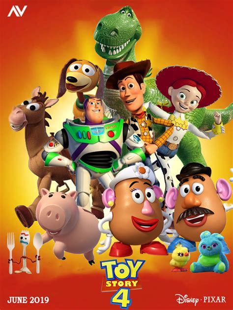 Artstation Toy Story 4 Poster Design