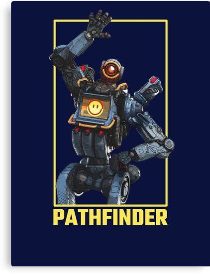 Apex Legends Pathfinder Funny Robot Canvas Print By