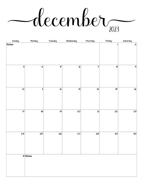 Fillableeditable December 2023 Calendar December 2023 Etsy