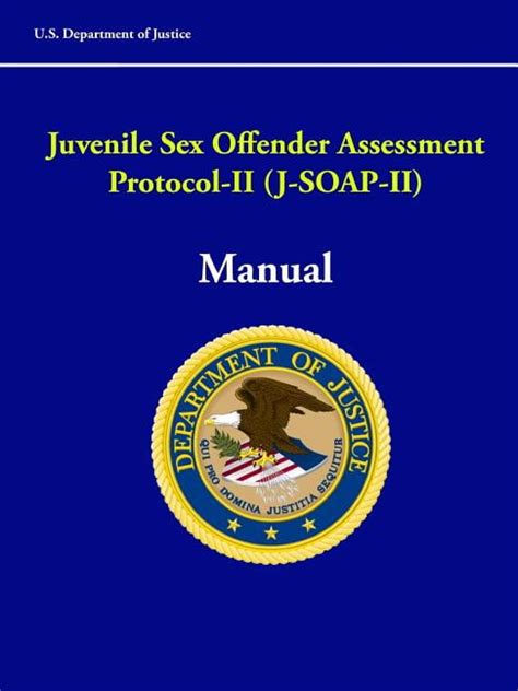Juvenile Sex Offender Assessment Protocol Ii J Soap Ii Manual Paperback