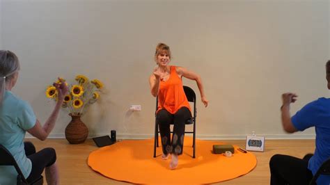 Energizing Chair Yoga For The Entire Body With Sherry Zak Morris