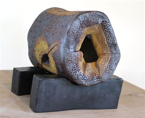 Harold Wortsman Objet Érotique Sculpture Clay Abstract