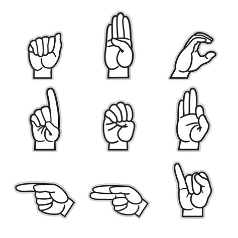 Sign Language Drawing At Getdrawings Free Download
