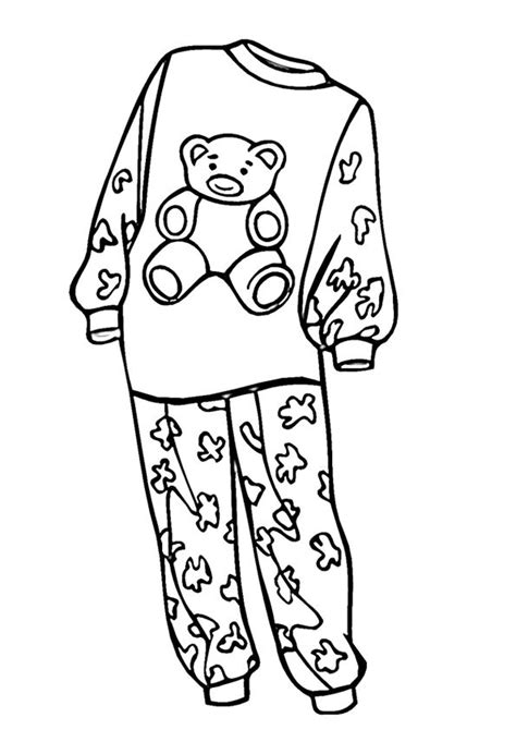 Pijama 595×842 Coloring Pages Coloring Pages For Girls Abc