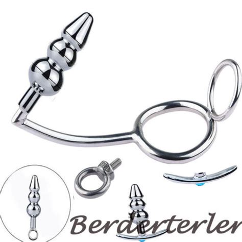 Detachable Anal Plug With Penis Ring Butt Plug Cock Erection Male Sex Toys Ebay