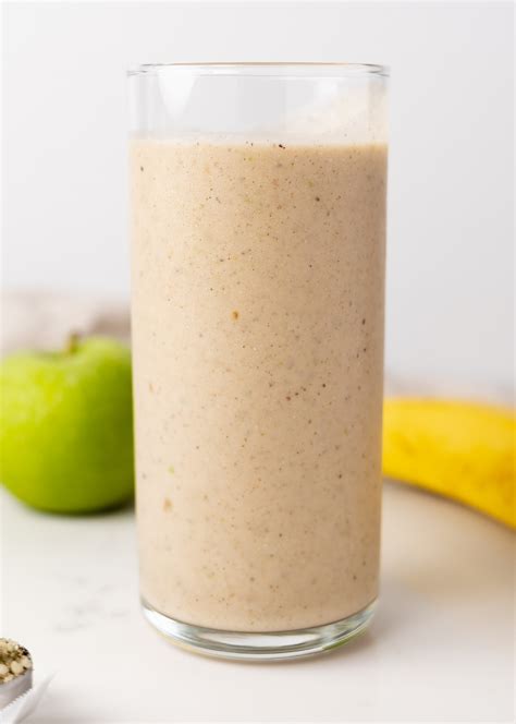 Delicious Banana Apple Smoothie Dairy Free